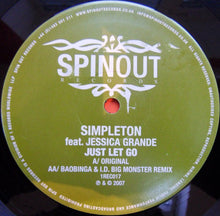 Load image into Gallery viewer, Simpleton (2) : Just Let Go (12")