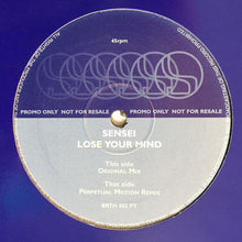 Load image into Gallery viewer, Sensei (2) : Lose Your Mind (12", Promo)