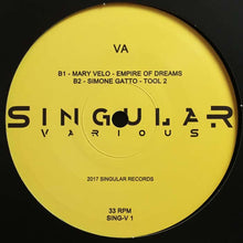 Load image into Gallery viewer, Various : Singular Various 1 (12", EP)