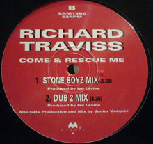 Load image into Gallery viewer, Richard Traviss : Come & Rescue Me (12", Single, Promo)