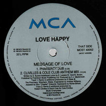 Load image into Gallery viewer, Love Happy : Message Of Love (12")