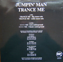 Load image into Gallery viewer, Jumpin' Man : Trance Me (12")