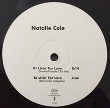 Load image into Gallery viewer, Natalie Cole : Livin' For Love (12", Promo)