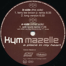 Load image into Gallery viewer, Kym Mazelle : A Place In My Heart (12" + 12")