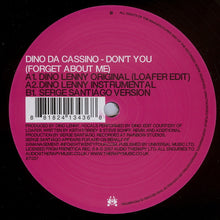 Load image into Gallery viewer, Dino Da Cassino : Don't You (Forget About Me) (12")