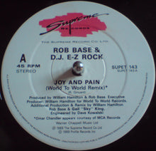 Load image into Gallery viewer, Rob Base & DJ E-Z Rock : Joy & Pain / Check This Out (12", Single)
