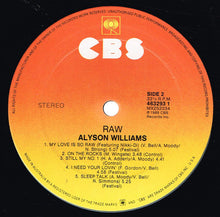 Load image into Gallery viewer, Alyson Williams : Raw (LP, Album)