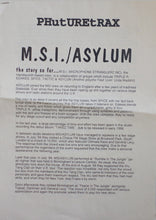 Load image into Gallery viewer, MSI* & Asylum (5) : Msylum Thing (12", Single)