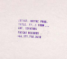 Load image into Gallery viewer, Insync vs. Mysteron : Tales From The Crypt (12")