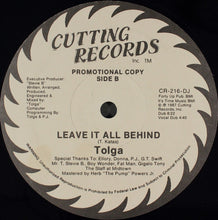 Load image into Gallery viewer, Tolga (2) : Leave It All Behind (12", Promo)