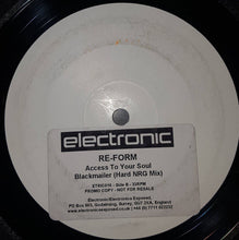 Load image into Gallery viewer, Dodgee, Re-form : Phukkt / Access To Your Soul / Blackmailer (Hard NRG Mix) (12", Promo)