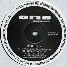 Load image into Gallery viewer, Roger S.* Featuring Jay Williams : Spirit Lift You Up (12", Promo, TP)