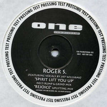 Load image into Gallery viewer, Roger S.* Featuring Jay Williams : Spirit Lift You Up (12", Promo, TP)