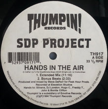 Load image into Gallery viewer, SDP Project : Hands In The Air (12")