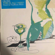 Load image into Gallery viewer, Gloss : This Is All I Need (Desert & Deadbeatz Mixes) (12")