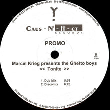 Load image into Gallery viewer, Marcel Krieg Presents The Ghetto Boys (4) : Tonite (12", Promo)