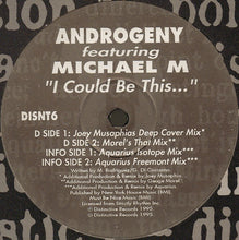Load image into Gallery viewer, Androgeny Featuring Michael M : I Could Be This ... (12")
