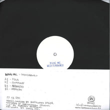 Load image into Gallery viewer, Wang Inc. : MEDITERRANEO (12", EP)