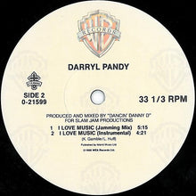 Load image into Gallery viewer, Darryl Pandy : I Love Music (12")