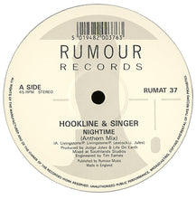 Load image into Gallery viewer, Hookline & Singer : Nightime (12")