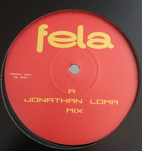 Load image into Gallery viewer, Jonathan Loma / H2H : Fela (12", Promo)