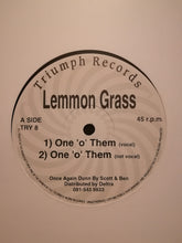 Load image into Gallery viewer, Lemmon Grass : One 'O' Them (12")