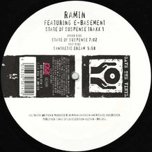 Load image into Gallery viewer, Ramin* Featuring E-Basement* : State Of Suspense Traxx 1 (12")