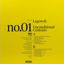 Load image into Gallery viewer, Legowelt : Unconditional Contours (LP, Album, Ltd, RE)