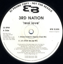 Load image into Gallery viewer, 3rd Nation : Real Love (12", Promo)