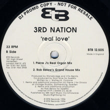 Load image into Gallery viewer, 3rd Nation : Real Love (12", Promo)