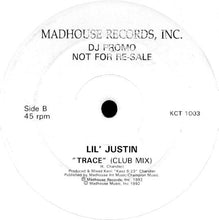 Load image into Gallery viewer, Lil' Justin : Ah Baby / Trace (12", Promo)