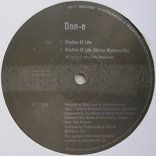 Load image into Gallery viewer, DON-E : Rhythm Of Life (12", Single)