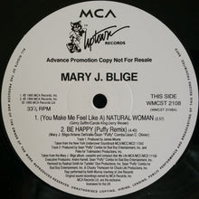 Load image into Gallery viewer, Mary J. Blige : (You Make Me Feel Like A) Natural Woman (12", Promo)