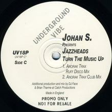 Load image into Gallery viewer, Johan S. Presents Jazzheads : Turn The Music Up (2x12", Promo)