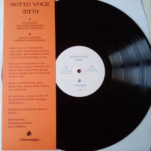Load image into Gallery viewer, Sotto Voce (8) : Klee (12", EP)