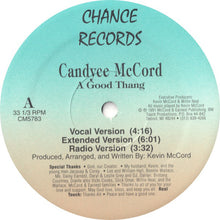 Load image into Gallery viewer, Candyce McCord / Reel Touch : A Good Thang / A Little Love (12")
