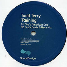 Load image into Gallery viewer, Todd Terry : Raining / Enough Is Enough (2x12", Promo)