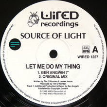 Load image into Gallery viewer, Source Of Light : Let Me Do My Thing (12")