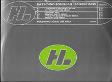 Load image into Gallery viewer, Da Techno Bohemian : Bangin' Bass (2x12", Promo)