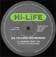 Load image into Gallery viewer, Da Techno Bohemian : Bangin' Bass (2x12", Promo)