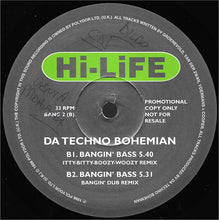 Load image into Gallery viewer, Da Techno Bohemian : Bangin' Bass (2x12", Promo)