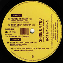 Load image into Gallery viewer, Bob Manning : Shine On You (12")
