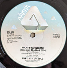 Load image into Gallery viewer, The 25th Of May : What's Going On? (12", Single)