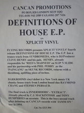 Load image into Gallery viewer, Various : Definitions Of House EP (12", EP)