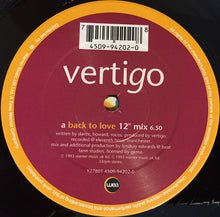 Load image into Gallery viewer, Vertigo (5) : Back To Love (12")