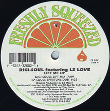 Load image into Gallery viewer, Digi-Soul Featuring LZ Love : Lift Me Up (12")