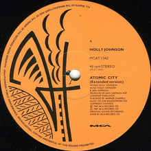 Load image into Gallery viewer, Holly Johnson : Atomic City (12", Single)