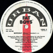 Load image into Gallery viewer, Fat Boys And The Beach Boys : Wipeout! (12", Single)