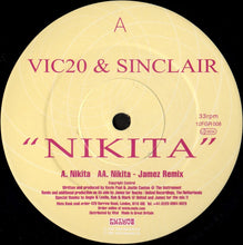 Load image into Gallery viewer, Vic 20 & Sinclair : Nikita (12", Promo)
