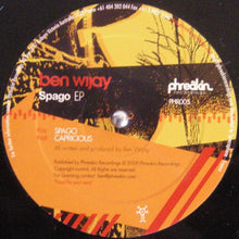 Load image into Gallery viewer, Ben Wijay : Spago EP (12", EP)